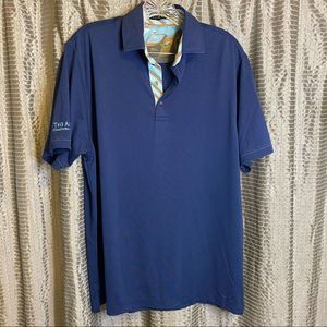 Finn Ryan Amelia Island Concours d’ Elegance Navy Blue Polo, size Med